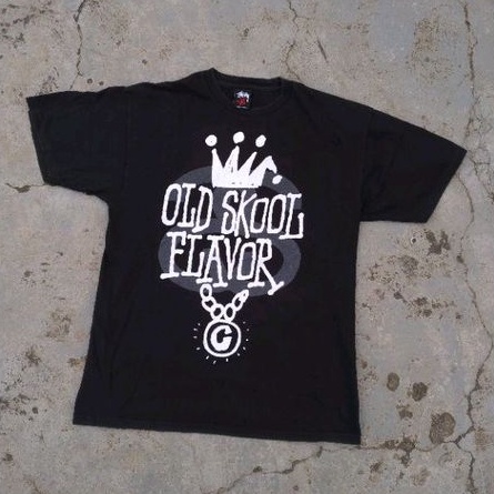 Tshirt Kaos Stussy Flavor Vintage Second