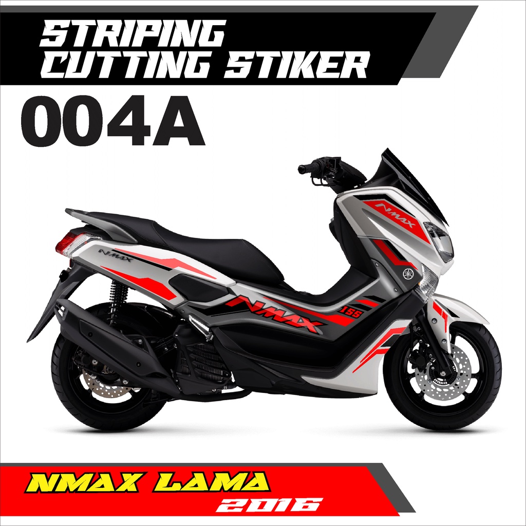 Cutting Stiker / Striping Motor Variasi NMAX 155 LAMA 2017 - 04