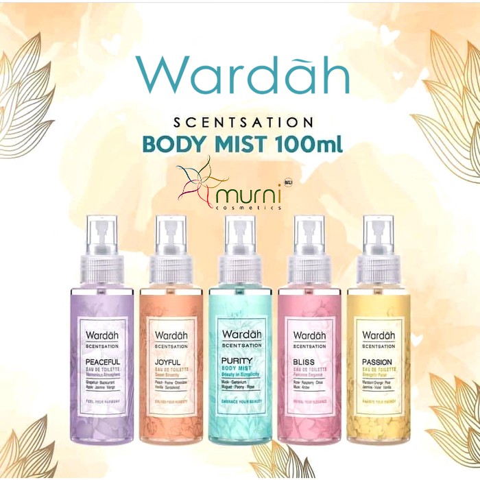 WARDAH SCENTSATION BODY MIST 100ML