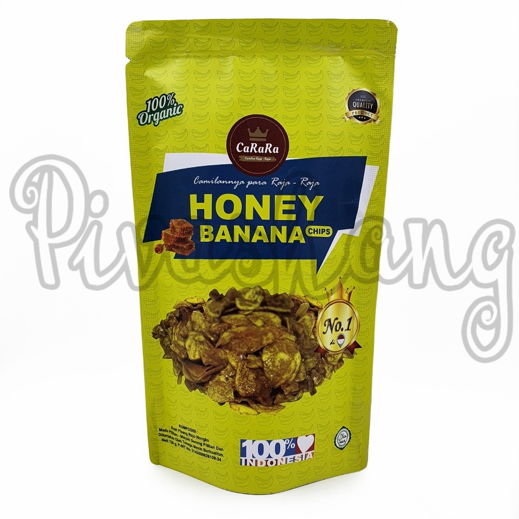 

Carara Honey Banana Chips Keripik Pisang Madu & Kripik Rambak Pisang