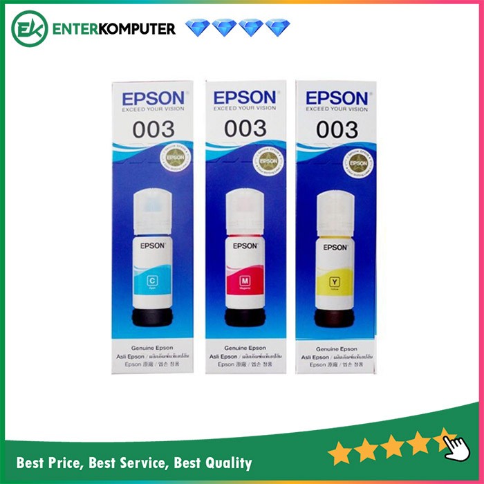 Epson 003 Cyan/Magenta/Yellow For L3110