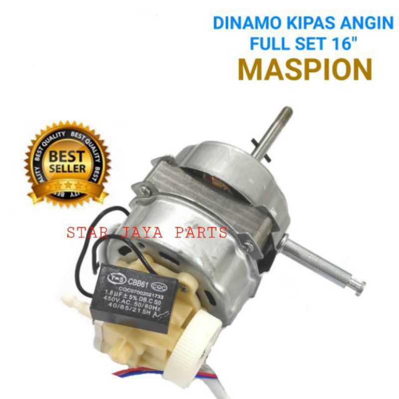 Motor Dinamo Kipas Angin Maspion 16 inch