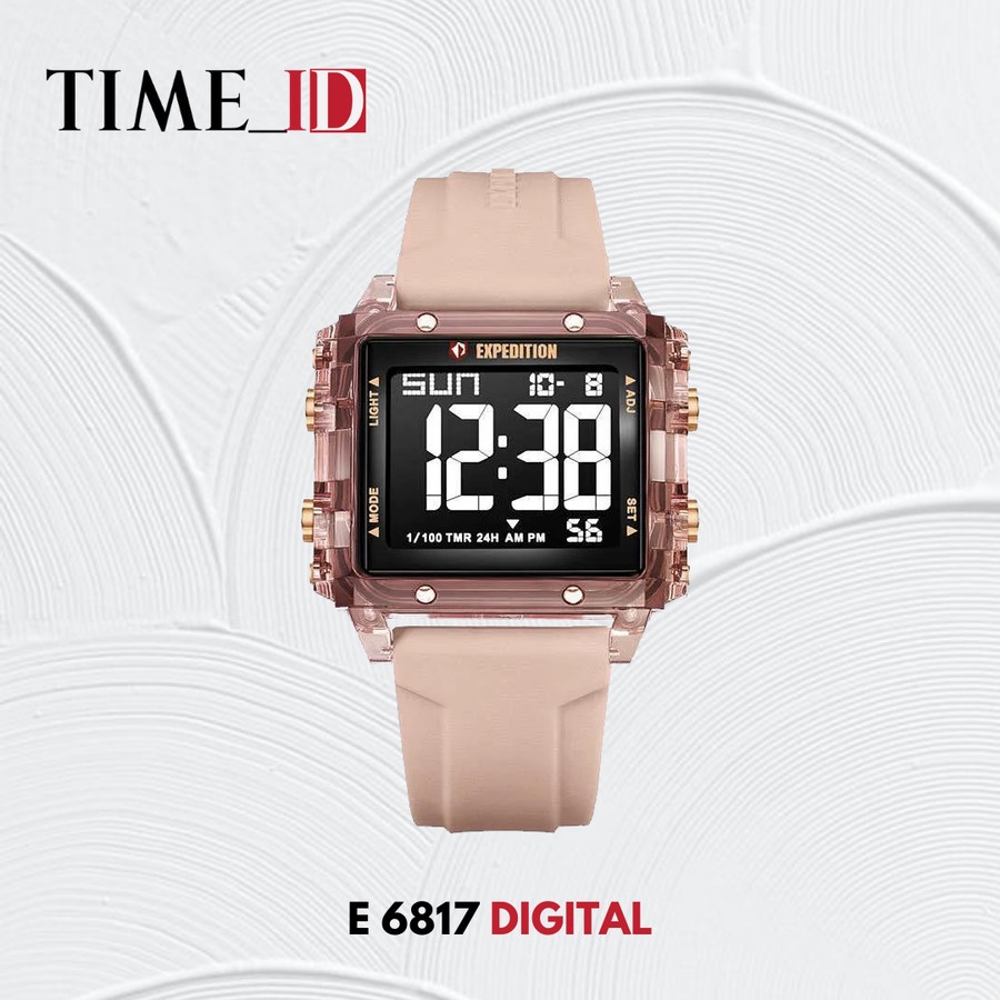 Jam Tangan Expedition E 6817 DIGITAL PINK UNISEX