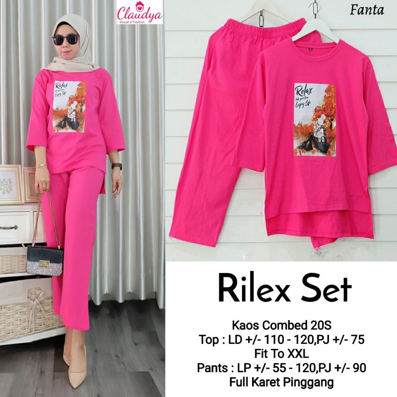 (NEW)SETELAN WANITA OOTD/'RILEX/CITTA/REVINA SET BY CLAUDYA