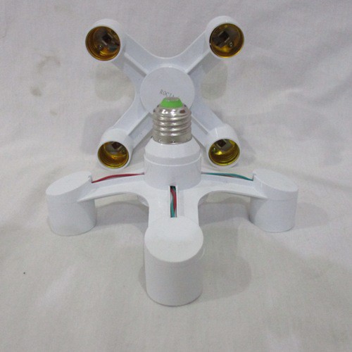 Fiting Fitting Gantung Drat Kuningan ROCIA 4 Kaki/Fitting Lampu Hias LED