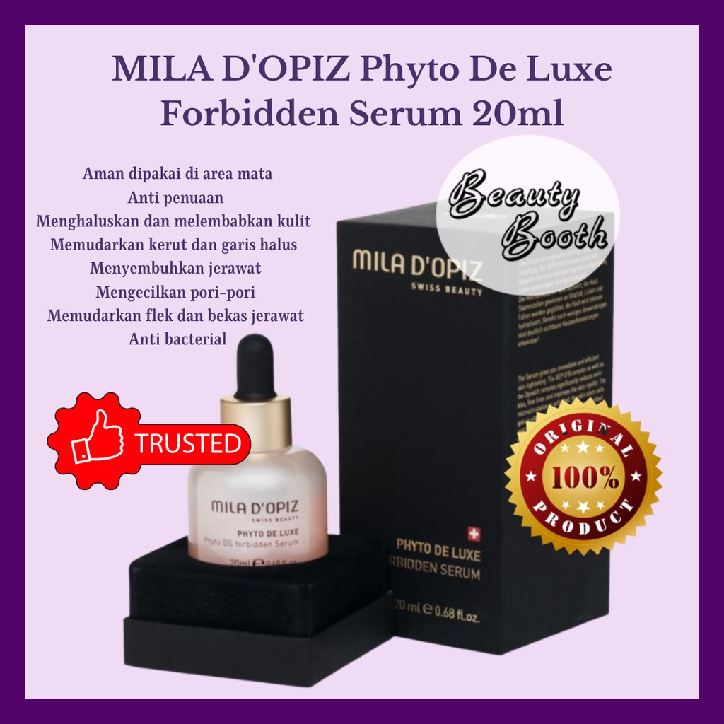 MILA D'OPIZ Phyto De Luxe Forbidden Serum 20ml / MILADOPIZ Forbidden SERUM