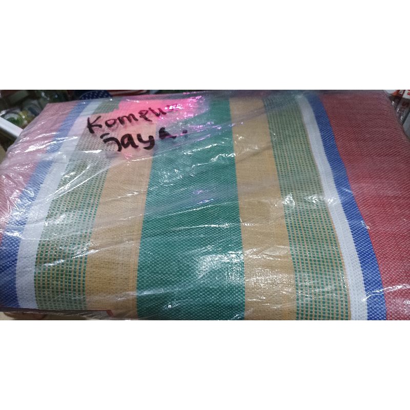 Terpal 6x8 Tebal Pelangi