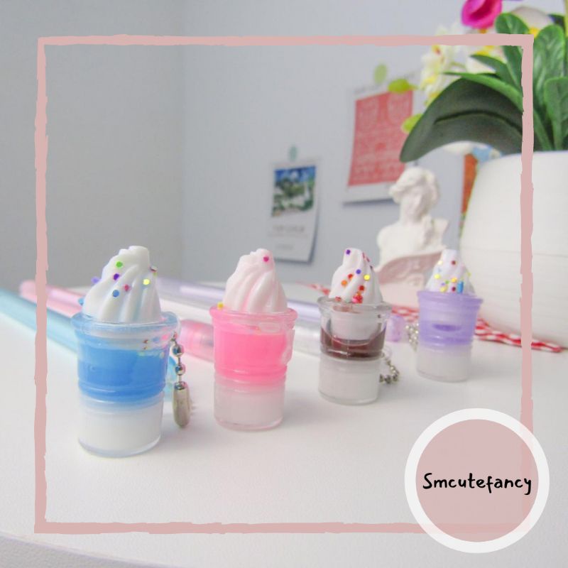 

Pen Gel Gantungan Ice Cream Sundae Murah Unik Lucu Kekinian