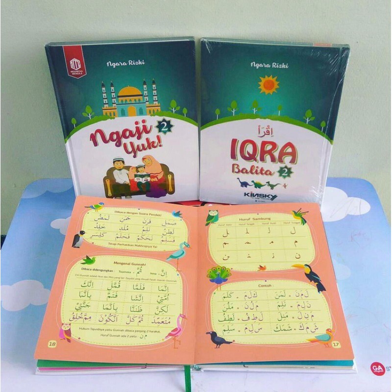 BUKU IQRA BALITA ngaji yuk (jilid 2)