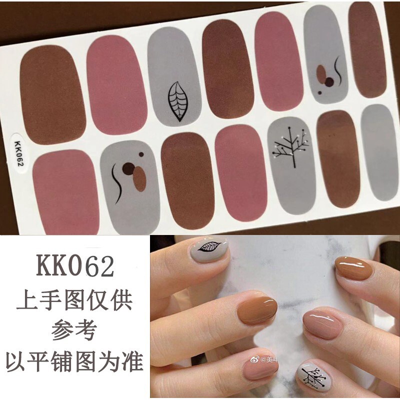 HZ Stiker Kuku Palsu 3d Bahan Akrilik Untuk Nail Art