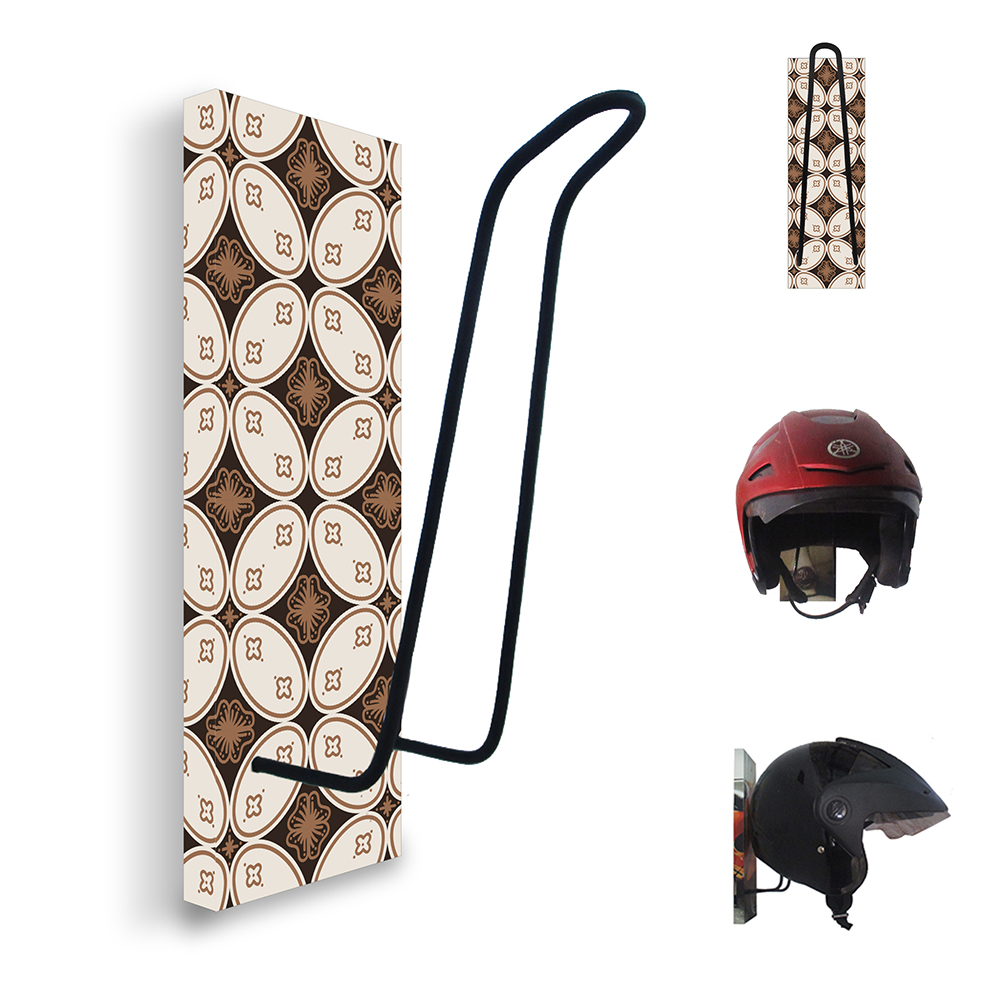 GANTUNGAN HELM - TEMPAT HELM - Rak HELM MOTOR - BATIK 109