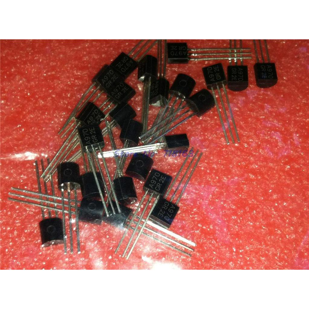 100pcs/lot=50pairs 2SA970 2SC2240 (50PCS* A970 +50PCS* C2240 ) TO-92 In Stock