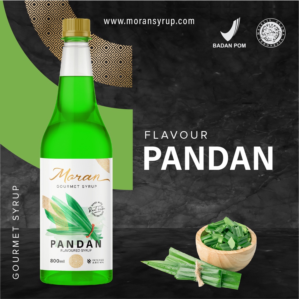 

Minuman Sirup Pandan 800ml Moran