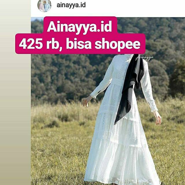 Olivia Dress brand Ainayya .id Preloved