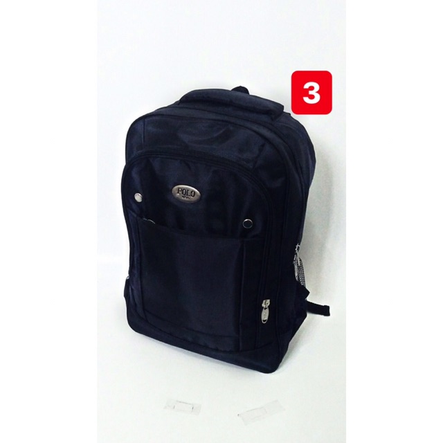 Backpack polo / ransel polo / backpack murah / backpack cowo tas sekolah tas kerja Produk Imitasi/KW is