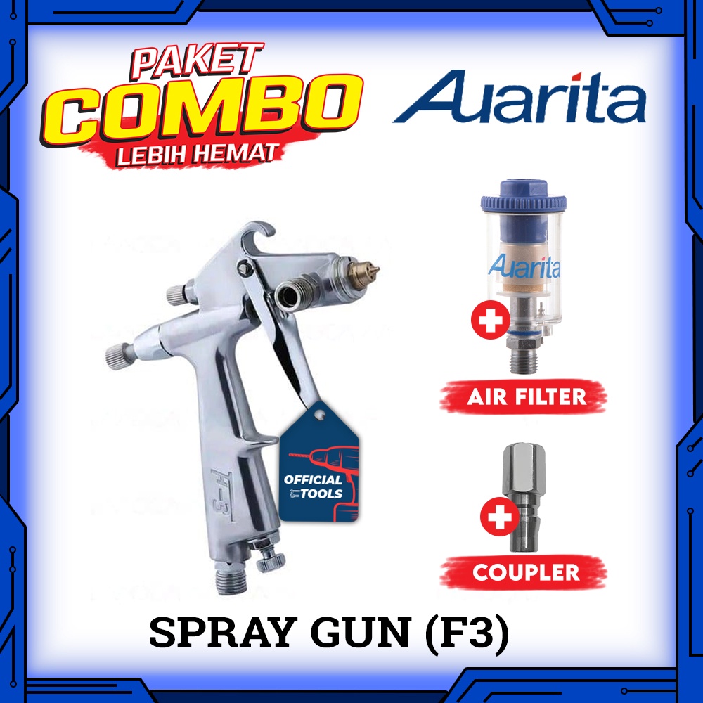 Alat Cat Semprot AUARITA F3 Spray gun Mini F-3 TERMURAH
