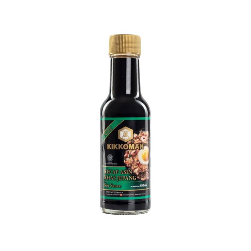 KIKKOMAN KECAP ASIN KHAS JEPANG HALAL SOY SAUCE JAPANESE SUSHI SASHIMI 150ML