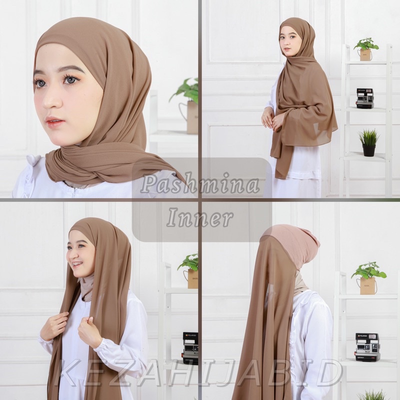 PASHMINA INNER CERUTY BABYDOLL 2 IN 1/PASHMINA CIPUT