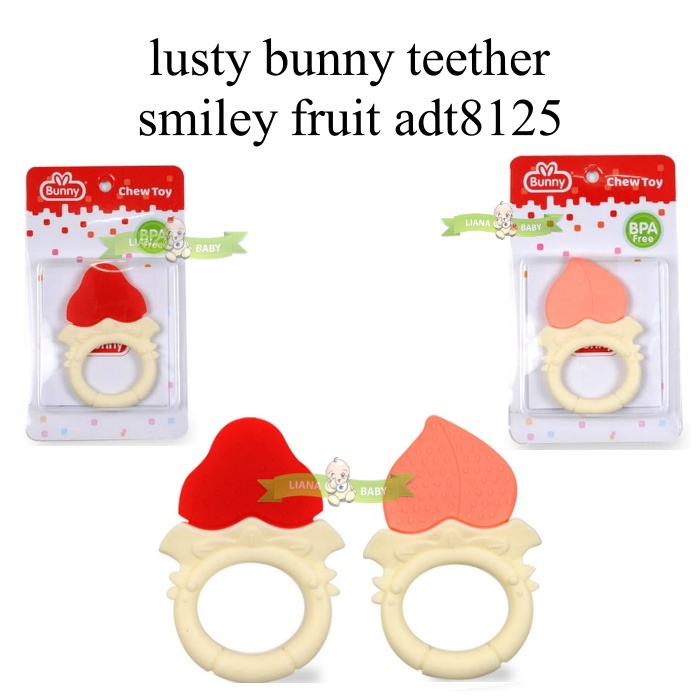 TEET85 LUSTY BUNNY TEETHER GIGITAN BAYI FRUITY