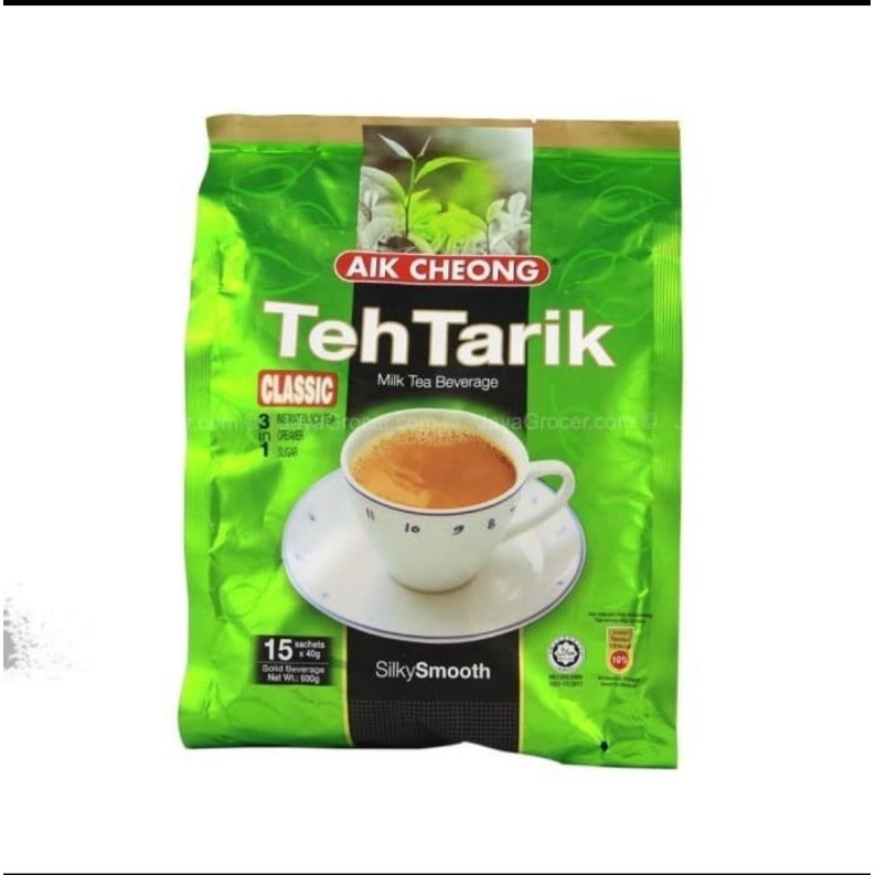 Jual Teh Tarik Aik Cheong Classic Gram Malaysia Teh Tarik Instan Bubuk Sachet Shopee