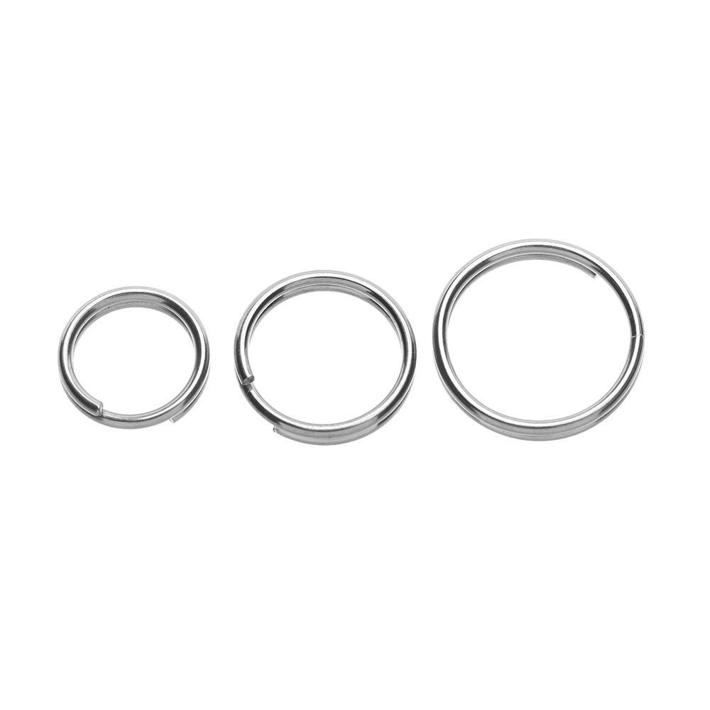 Wonder1/2pcs EDC Gantungan Kunci10~32mm Titanium Alloy Camping Travel Barang Gantungan Kunci