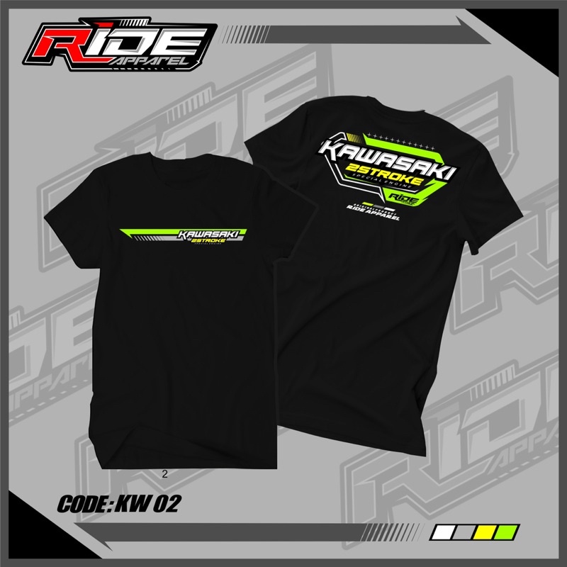 Jual KAOS NINJA 2 TAK / KAOS 2 STROKE / KAOS KAWASAKI NINJA/KAWASAKI 2 ...