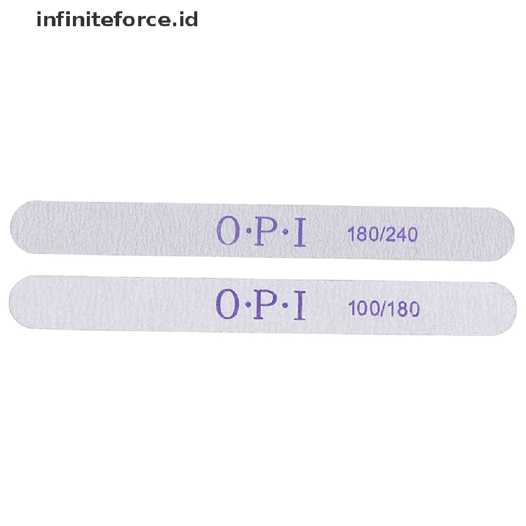 Infiniteforce.id 10Pcs Kikir Kuku Dua Sisi Bahan Kayu Tebal