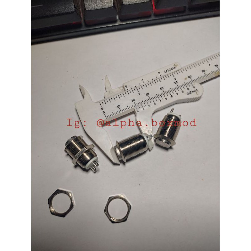 Push ON stainlies 12mm