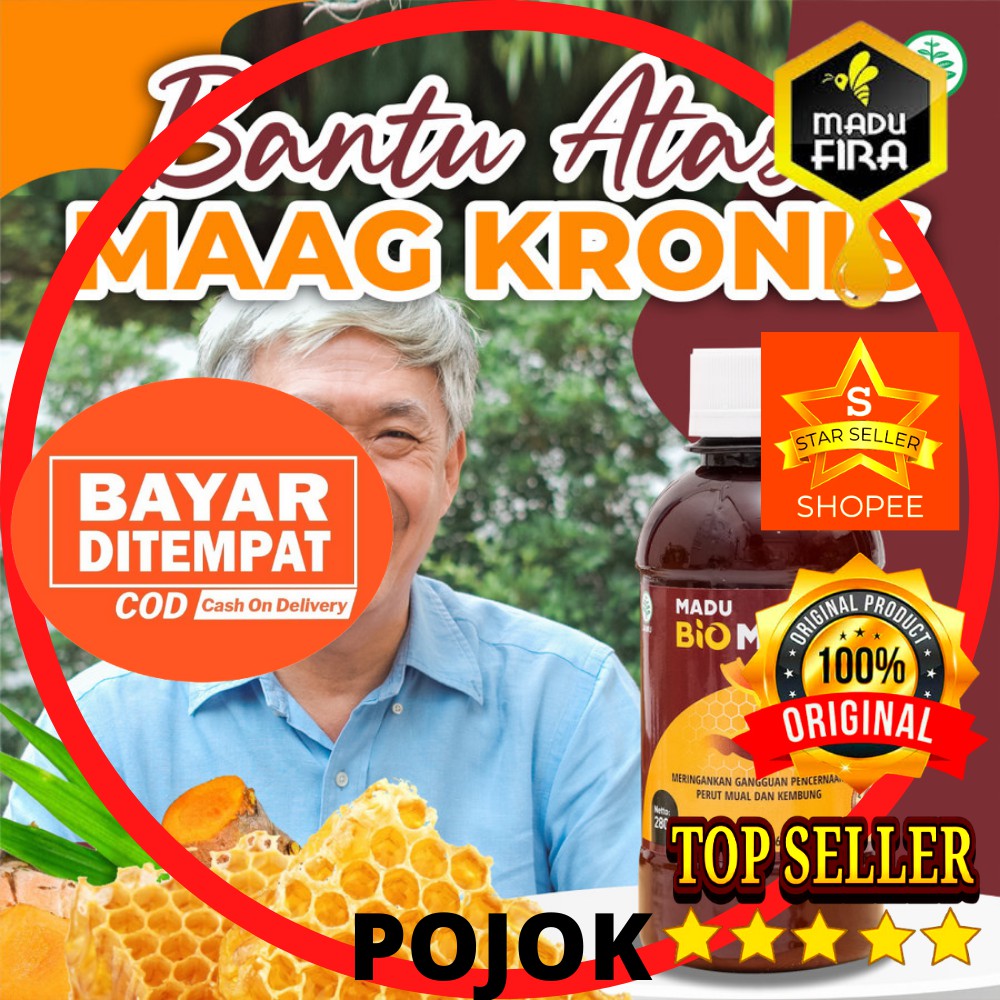 PROMO (ORIGINAL BERGARANSI ) COD Madu BIOMAAG ASLI Biomag Obat Maag kronis Asam Lambung GERD biomagh