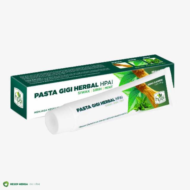 PASTA GIGI HERBAL HNI HPAI UNTUK MENGATASI SAKIT GIGI DAN SARIAWAN
