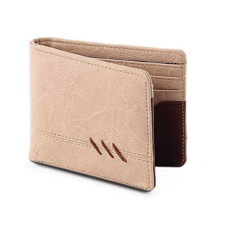 Dompet Kartu Model Lipat Bahan Chivas Untuk Pria/Cowok Keren Terbaru