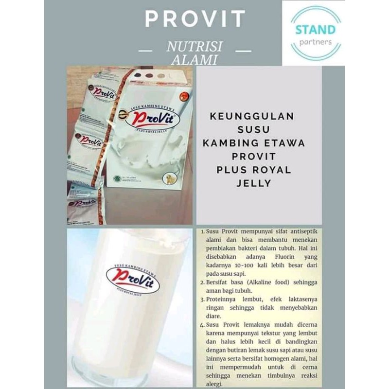 

SUSU KAMBING ETAWA PROVIT PLUS ROYAL JELLY sachet/box