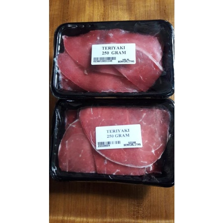 

Sukiyaki - teriyaki 250gr Bogor