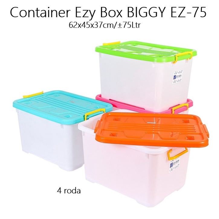 Kirim Instant/Sicepat Gokil/Shopee Express Container Ezy Box BIGGY EZ-75 75Liter