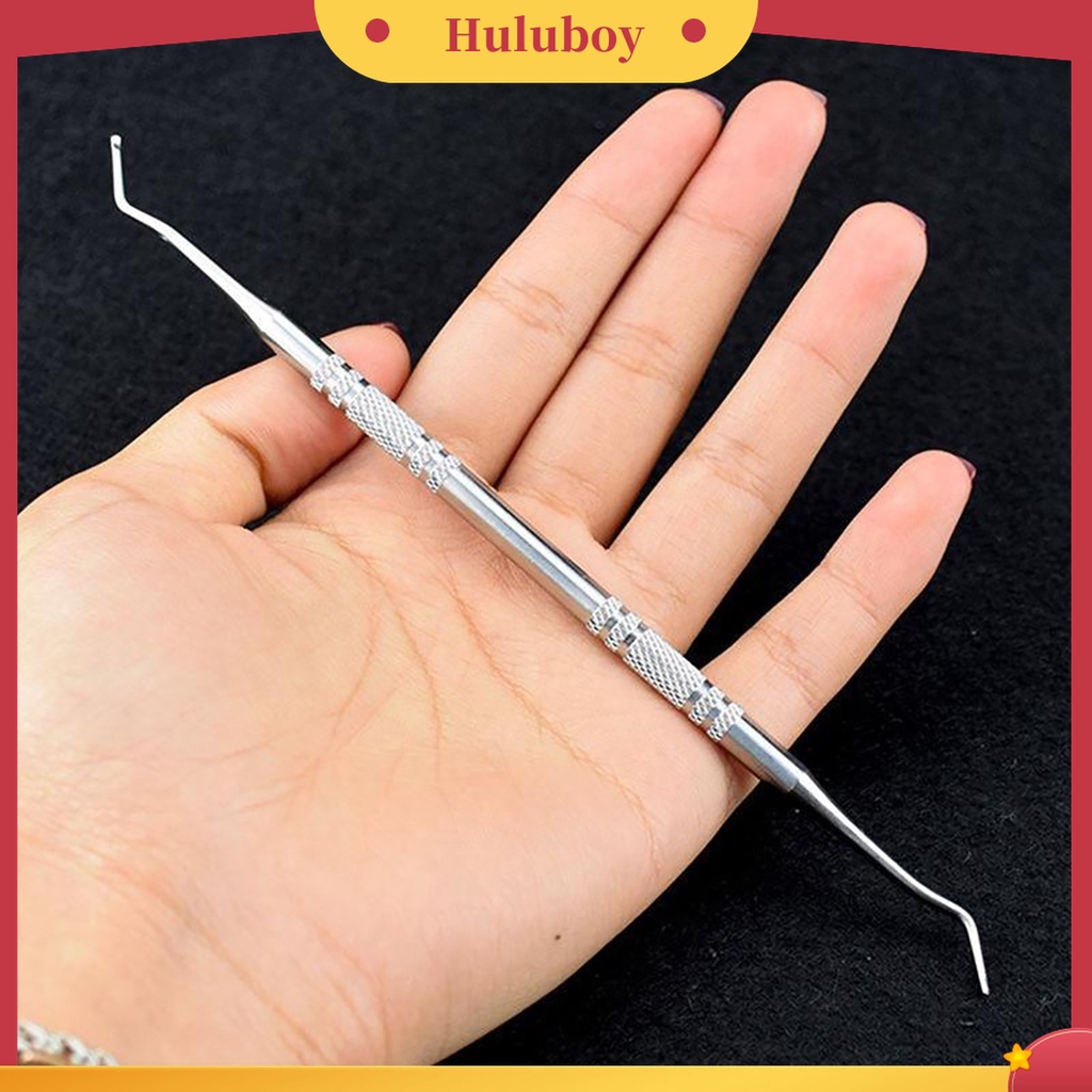 Huluboy Huluboy♡ Alat Pengangkat Kuku Kaki Dua Sisi Untuk Pedicure Manicure