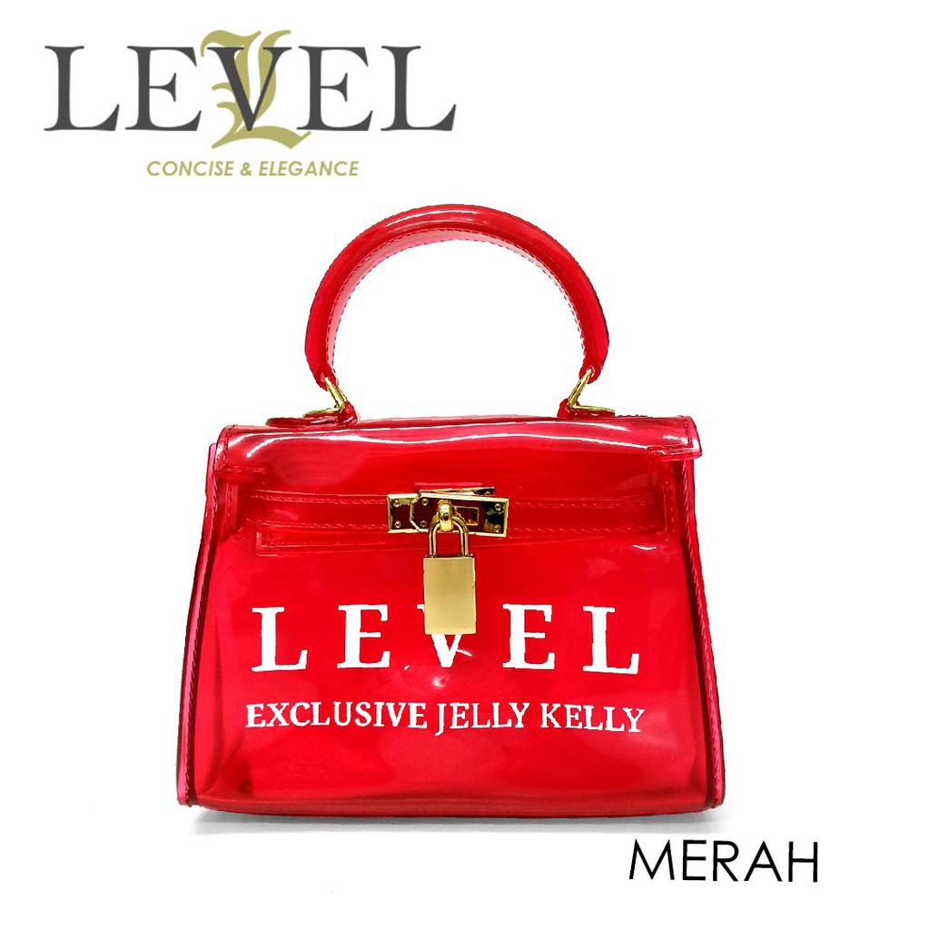 TAS LEVEL JELLY FASHION IMPORT WATERPROOF - TAS WANITA - TAS IMPORT TAS BATAM