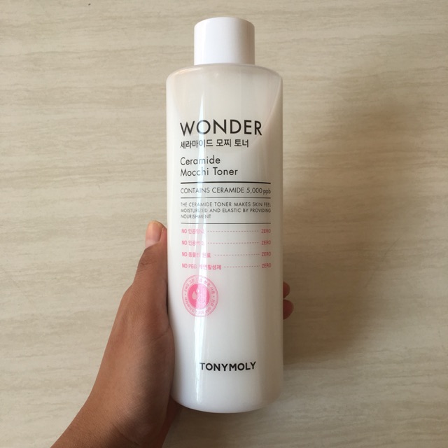 WONDER Ceramide Mocchi Toner TONYMOLY