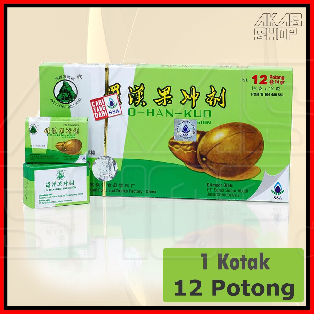 

Lo Han Kuo Infusion pereda Panas Dalam & Sakit Tenggorokan