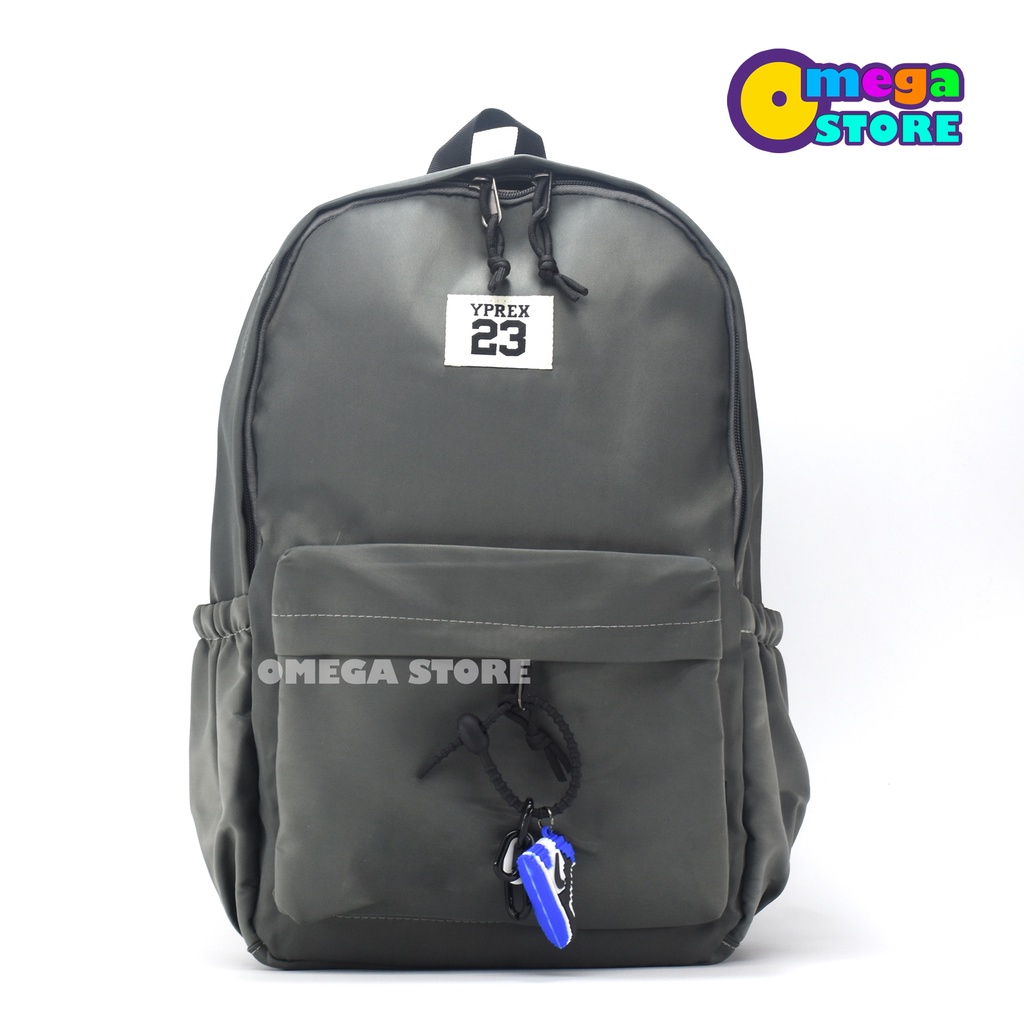 Tas Ransel Sekolah Waterproof Tas Sekolah Anak Laki Laki Free Gantungan Sepatu Jordan Backpack Pria Unisex Korea Fashion - 249