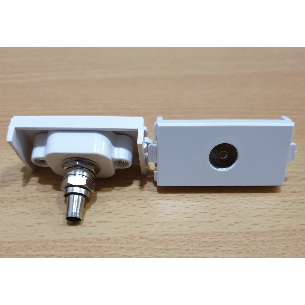 Modular Jack Faceplate HDMI VGA RCA USB RJ45 RJ11 Antena AUX