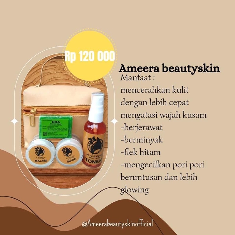 Cream Ameera skin | Creaam Ameera Beauty Skin | Skincare Ameera Beauty Skin Original | Cream Amera Beauty Skin