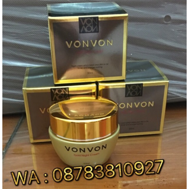 VONVON 24K GOLD NIGHT CREAM [50ML]