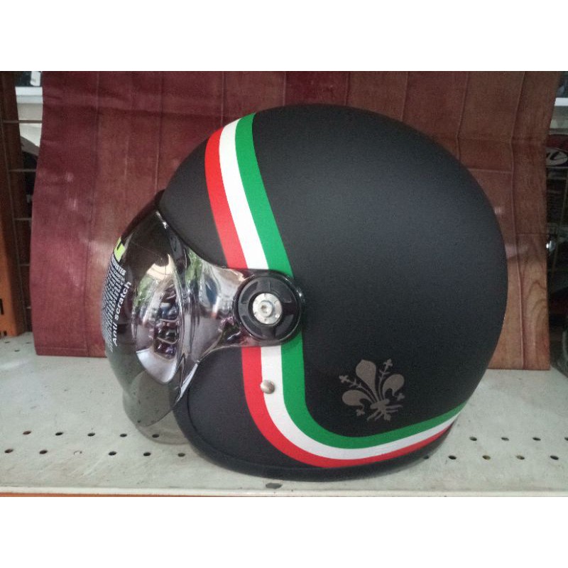 HELM RETRO MURAH HIU VIGO SERI 2