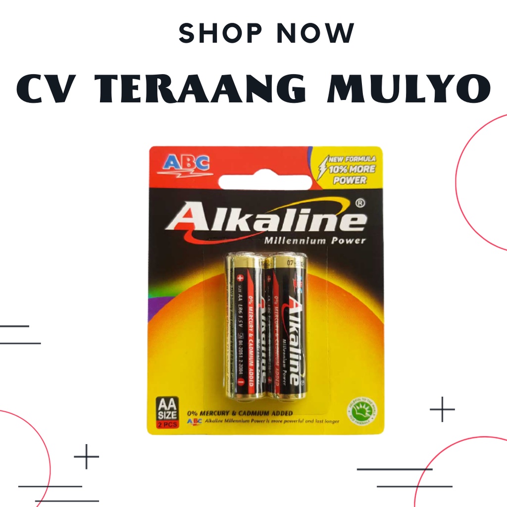 Baterai 2A ABC Alkaline