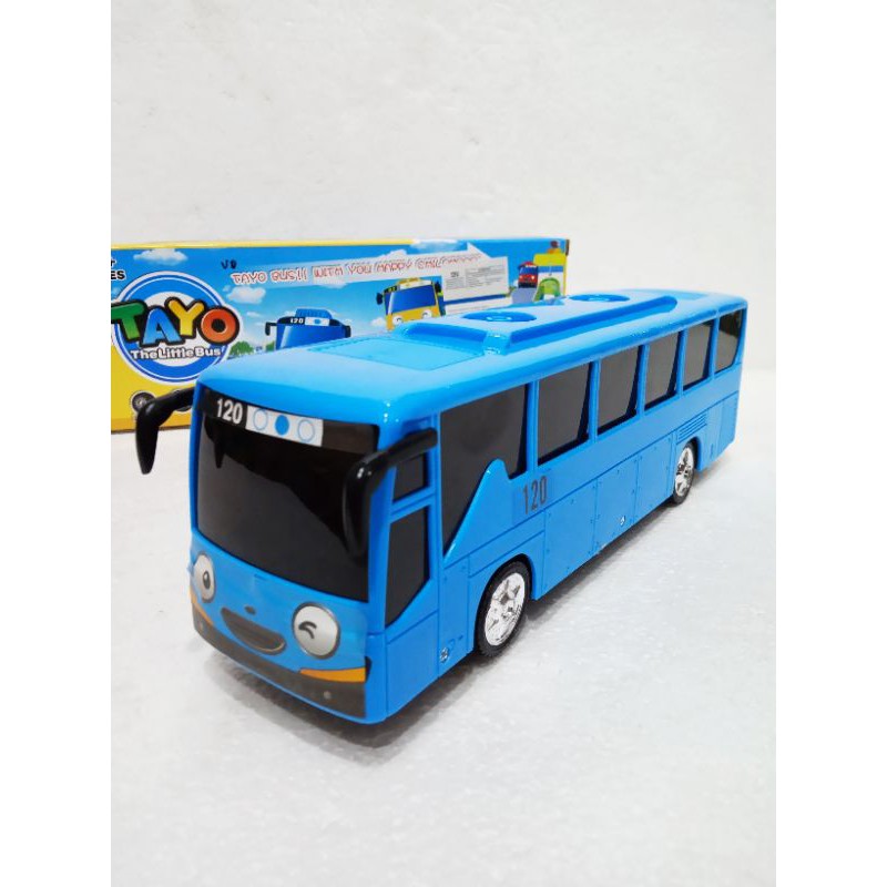 Bis Tayo Baterai Bisa Jalan - Mainan Bus Tayo Lampu Suara Bisa Jalan