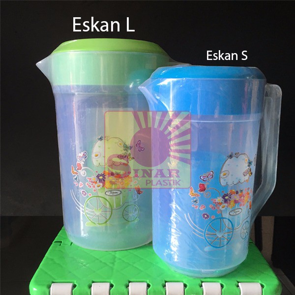 TERLARIS Eskan/ Teko Air L (Bonus Gelas Plastik) 4 Liter TERBATAS