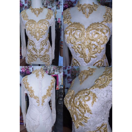 Kebaya putih, kebaya putih seken, kebaya pengantin murah, kebaya pengantin seken second