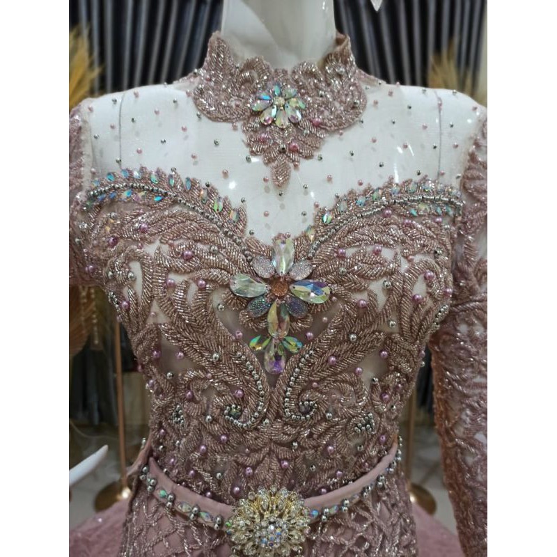 GAUN PENGANTIN ROSE GOLD