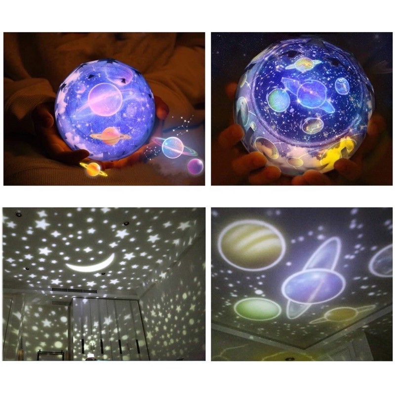 galaxy lamp / lampu proyektor / lampu hias / lampu bulan bintang