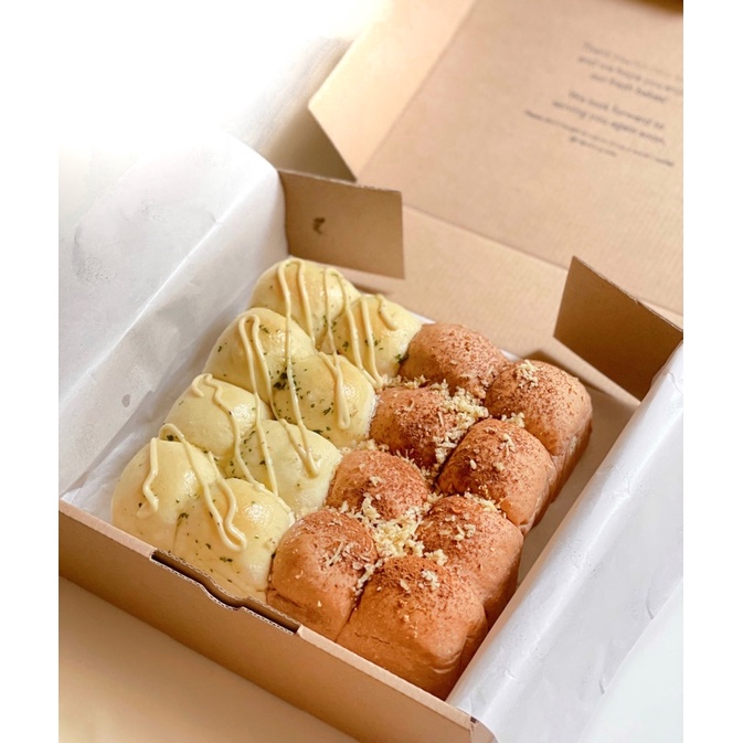 

Milk buns mix 2 rasa (16pcs)